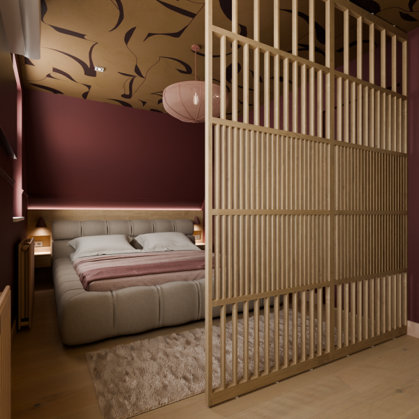 Slaapkamer design Sint Pancras Studio Tarry