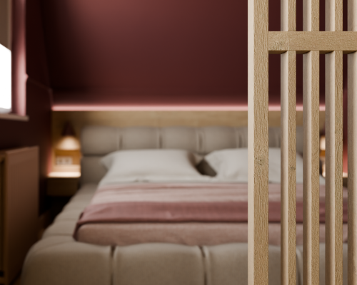Slaapkamer design Sint Pancras Studio Tarry