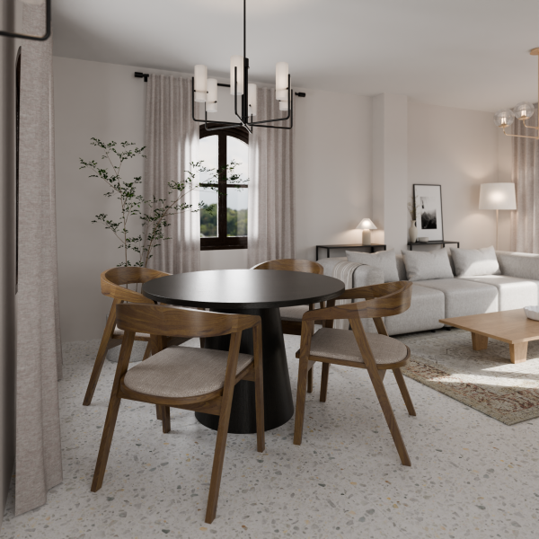 Interieurontwerp apartement in Spanje Nerja - Eetkamer