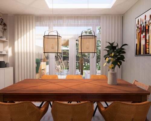 Interieurontwerp eetkamer Den Haag