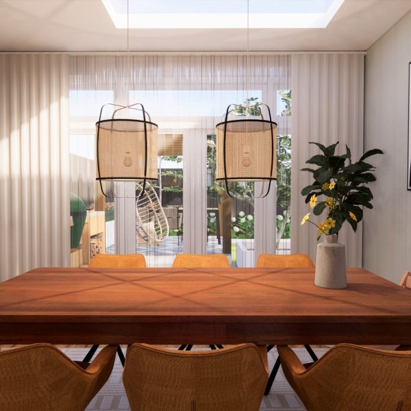 Interieurontwerp eetkamer Den Haag