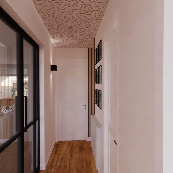 Interieurontwerp entree Den Haag