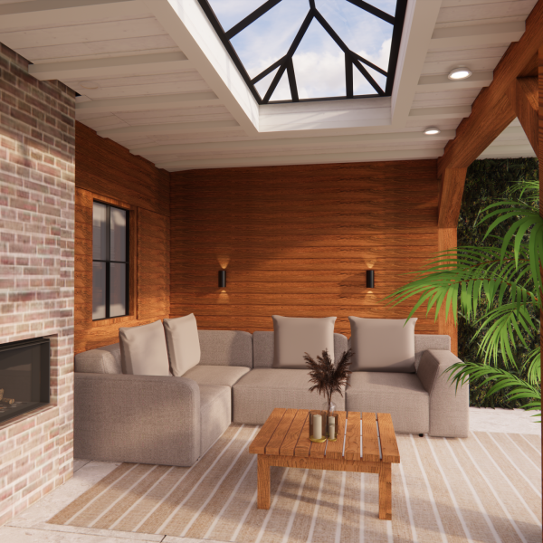 Interieurontwerp Naarden tuinhuis