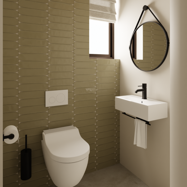 Interieurontwerp woning in Zuid Afrika - Toilet