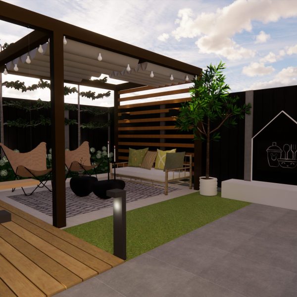 Interieurontwerp tuin Den Haag