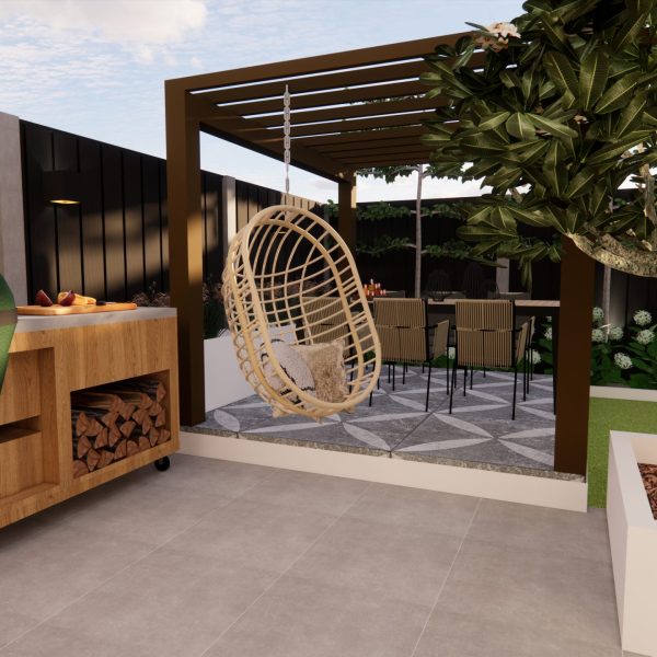 Interieurontwerp tuin Den Haag