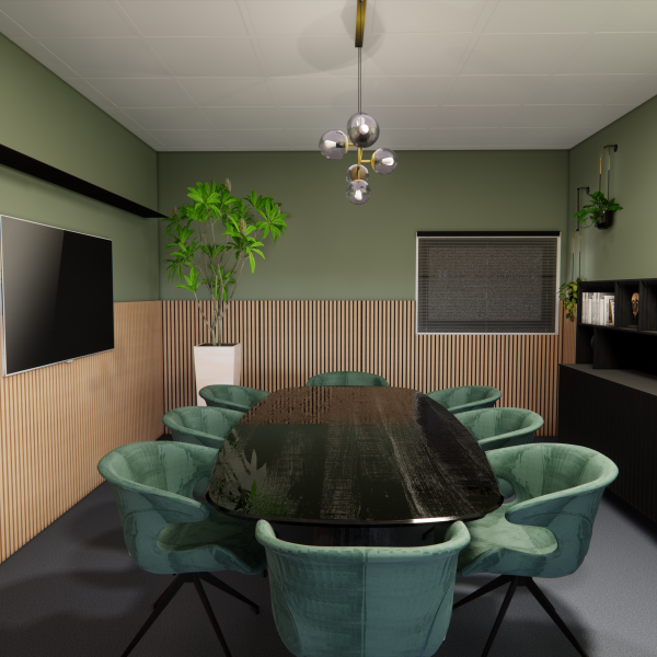 Kantoorontwerp vergaderruimte Royal Ingredients Group door Studio Tarry