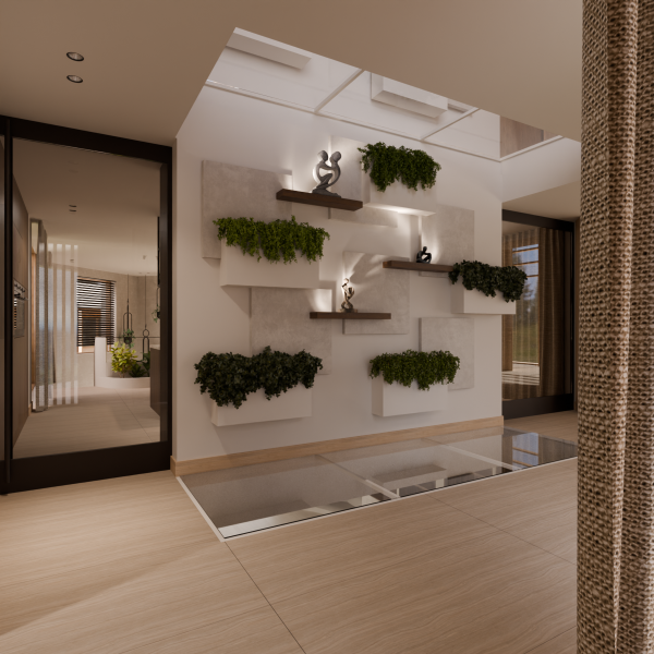 Villa Alkmaar interieurontwerp entree